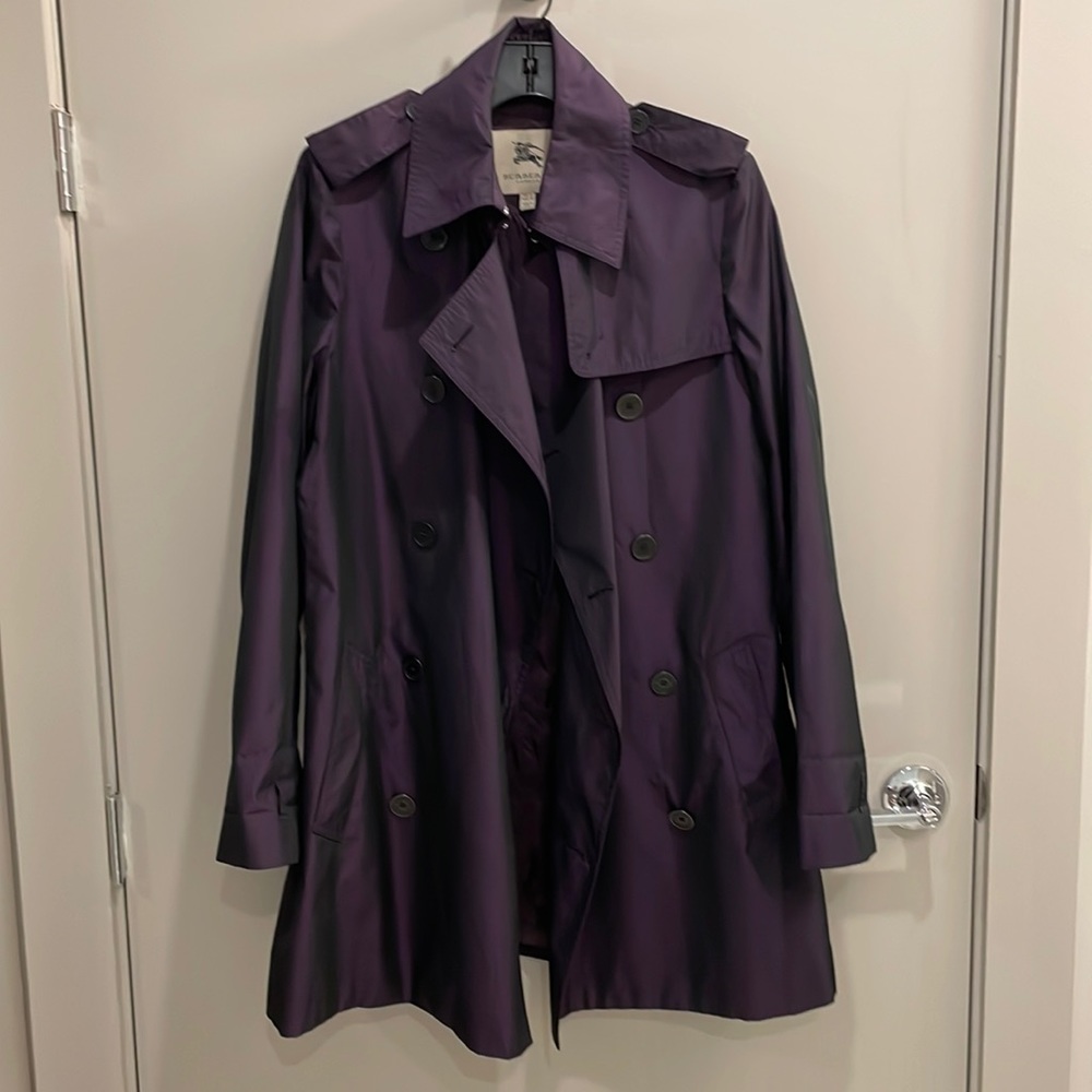 Burberry Nylon Trench Coat